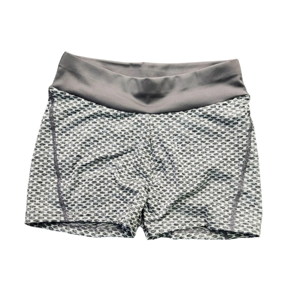 Womens Honeycomb Yoga Shorts with Pockets size Small